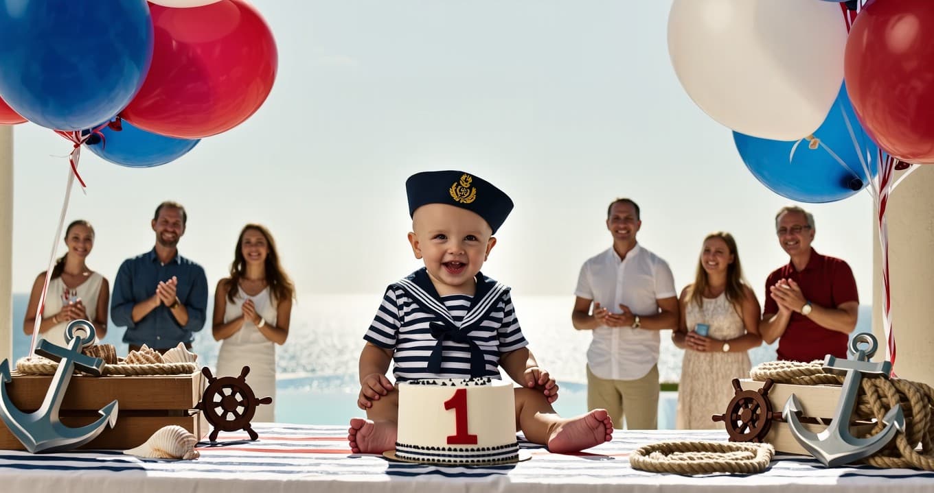 Minik Kaptan 1 Yaşında